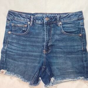 American Eagle Outfitters Women's Classic Blue Jean Shorts